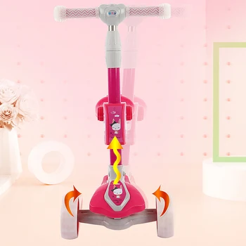 

Folding 3-in-1 Children's Scooter Baby Stroller Foldable Child Tricycle Toddler Balance Bicycle Three Wheels Bike for Kids