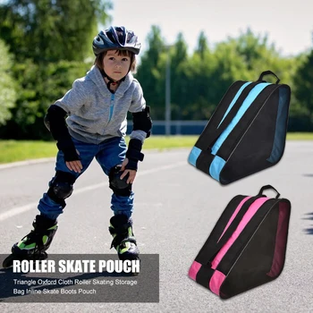

Triangle Inline Skate Boots Carry Pouch Handbag Roller Skates Storage Bag Oxford Cloth Roller Skating Storage Bag