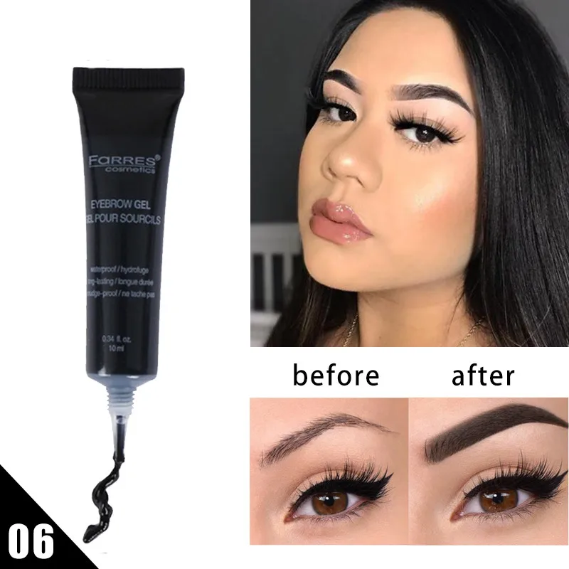 Natural Waterproof Liquid 6 Colors Eyebrow Gel Set Durable Brown Henna Eyebrow Tint Mascara Eyebrows Enhancer Dyeing Cream Natural Waterproof Liquid 6 Colors Eyebrow Gel Set Durable Brown Henna Eyebrow Tint Mascara Eyebrows Enhancer Dyeing Cream