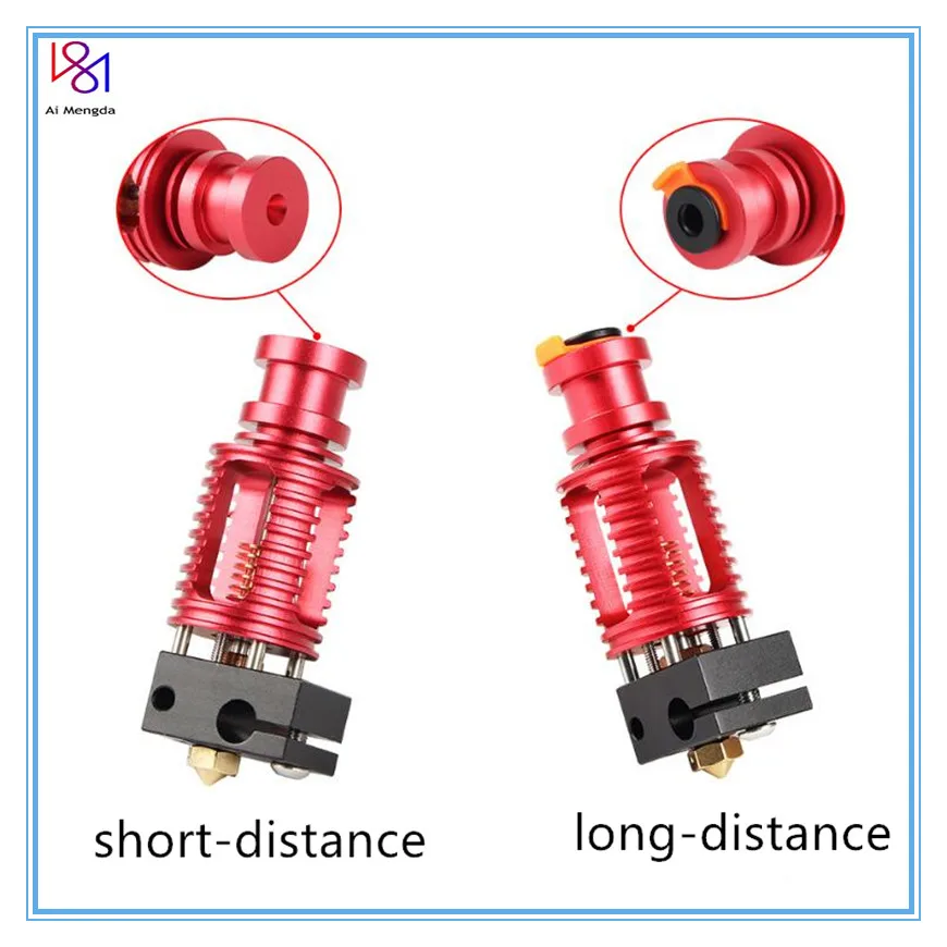 

High-Precision Seal Hotend Kit Set Dragon Hot End Extruder Head Ppgrade for E3d V6 Ender-3 Prusa i3 MK3s MK4s 3D Printer Parts