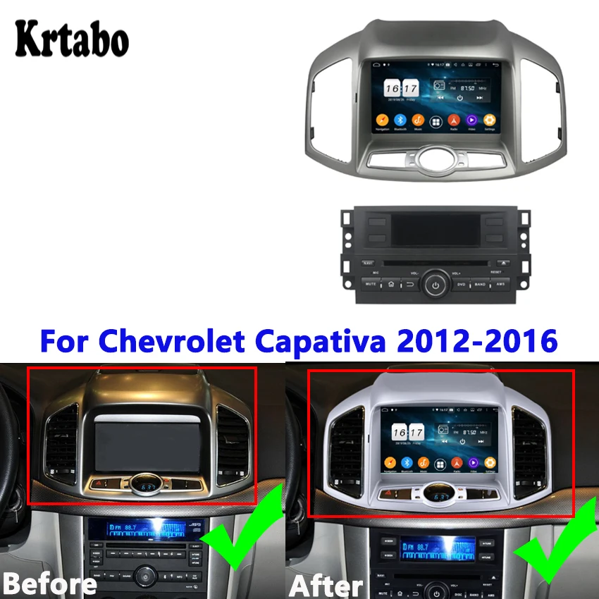 Автомагнитола gps для Chevrolet Capativa 2012- автомобильный Android мультимедийный плеер сенсорный экран навигация реверсивное изображение поддержка DVD