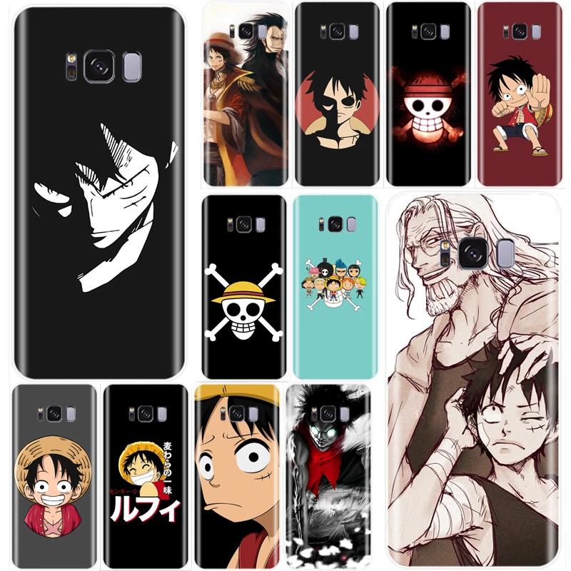 Чехол в стиле аниме Luffy One Piece мягкий силиконовый чехол из ТПУ для телефона Samsung Galaxy