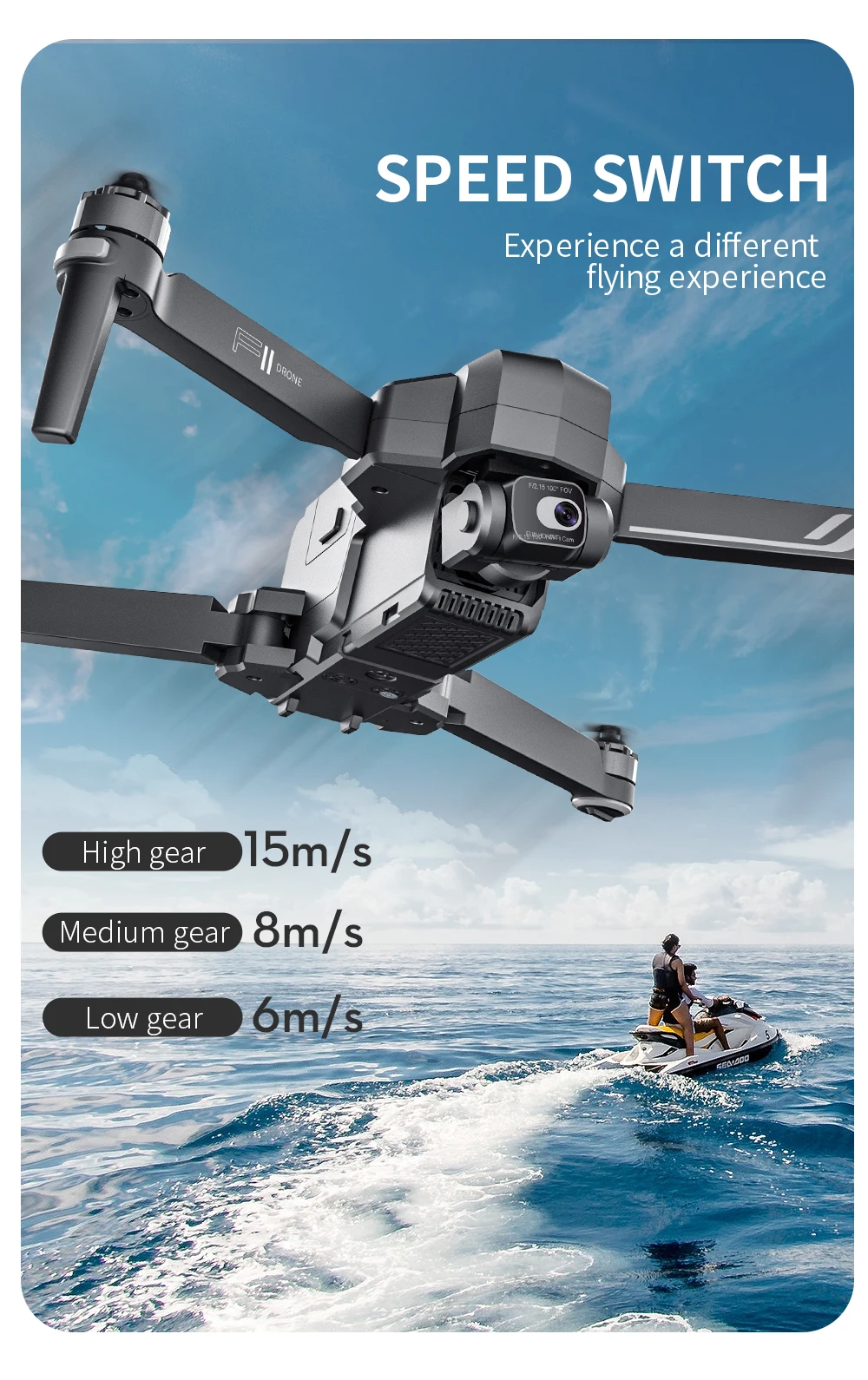 F11S PRO Drone, F215137 Fov bhmjlrsCam High gear 5