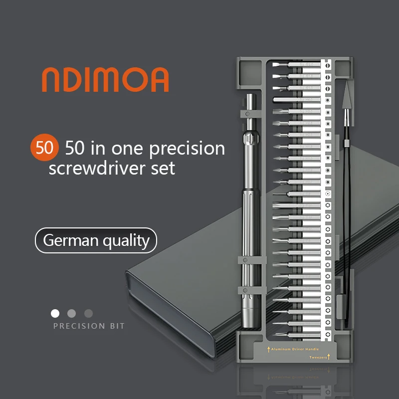 Ndimoa Precision Screwdriver Multifunctional Household Small German