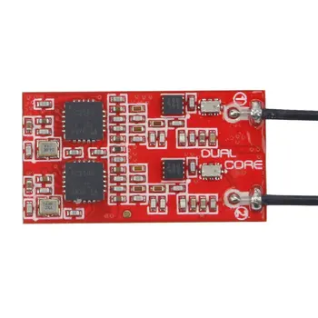 

AC2000 Dual Core Tri-mode Mini Receiver RSSI for Frsky D16 S-FHSS XM+ X9D Dual Antenna AC900 for RC Racing Drone Helicopter