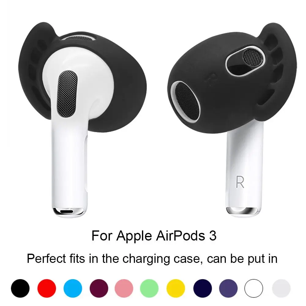 Acheter Bouchons d'oreilles en Silicone, étui de protection, housse  antidérapante pour Apple AirPods 3