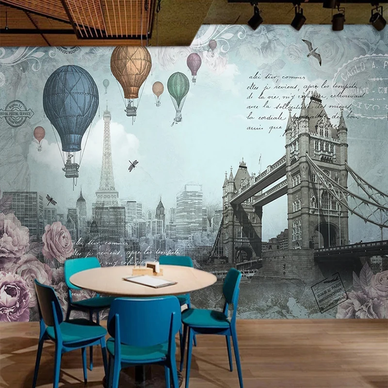 Foto Personalizada 3d Papel de Parede Retro foto personalizada 3d papel de parede retro 03