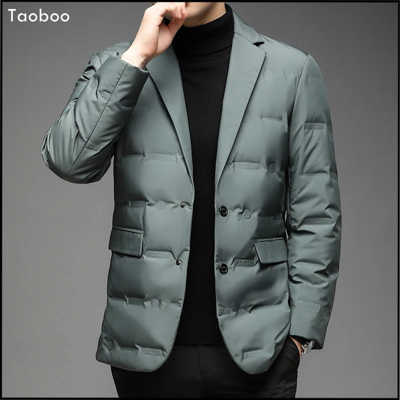 Top Grade Winter Casual Fashion Business Men's Tracksuit Overcoat Down Jacket Windbreaker New Men Coat Canada Parka Jacket