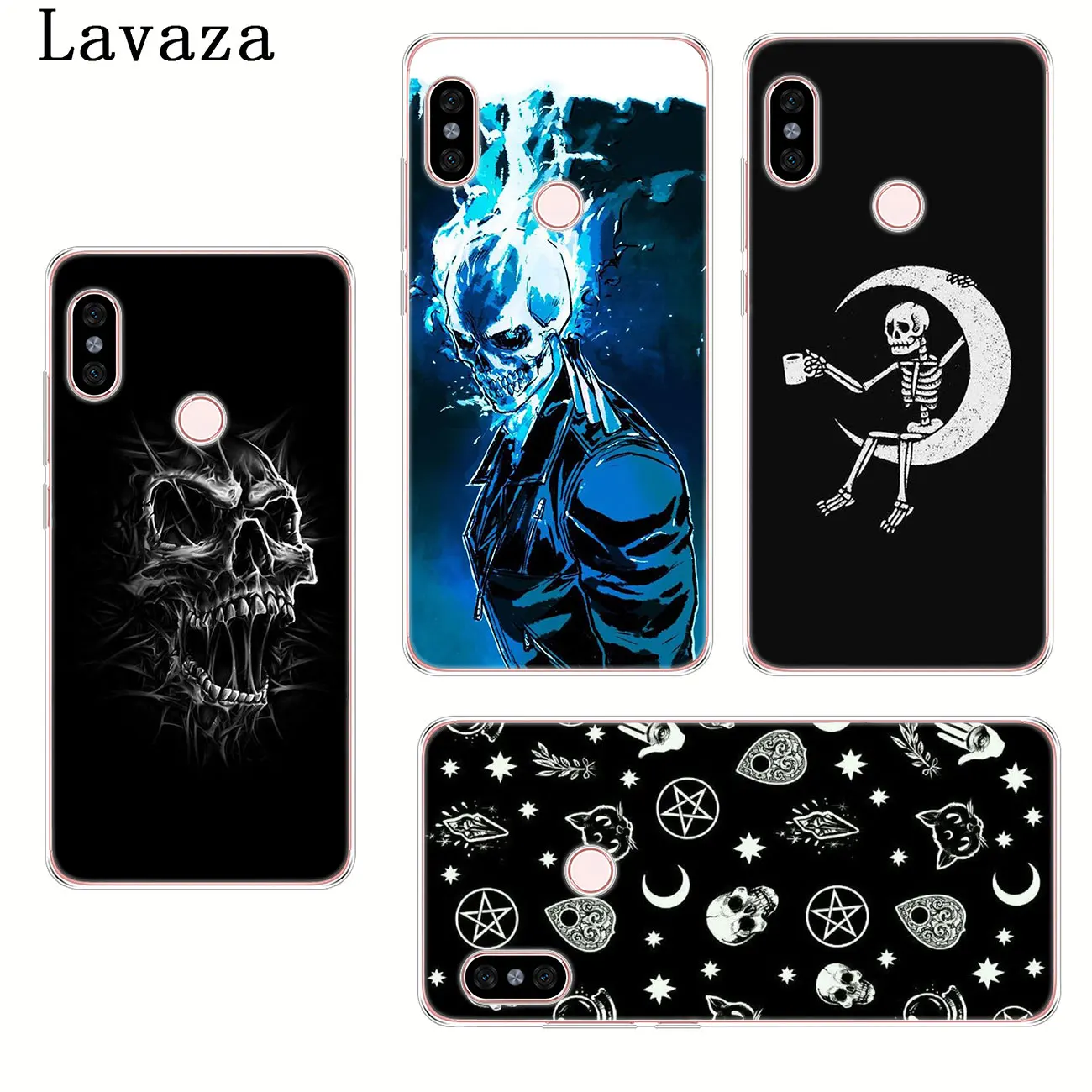 Жесткий чехол для телефона Lavaza Grim Reaper Skull Skeleton для Xiaomi Redmi 8A 7A 6A 5A 4A K20 Note 8 7 5 6 Pro 4 4X