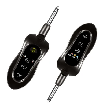 

K380 UHF Guitar Wireless System Transmitter Receiver with Built-in Battery Musical Accessories Guitar Transmitter Receivers