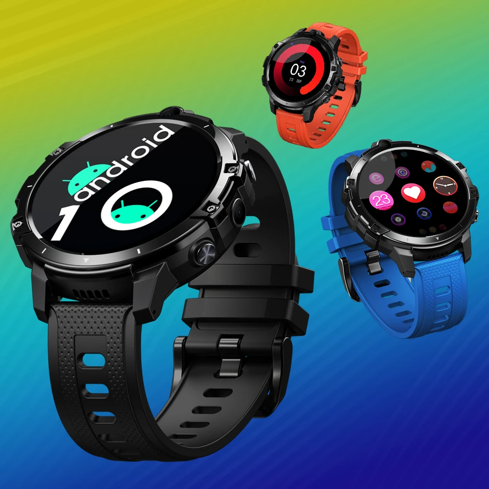 Flagship Killer Zeblaze THOR 6 Helio P22 Octa Core Processor 4GB+64GB Android10 Face Unlock 4G LTE Global Bands SmartWatch Phone |