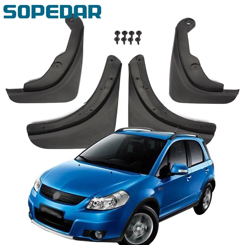 Брызговики для Suzuki SX4 передние и задние брызговики 2007 2008 2009 2010 2011 2012 крыло