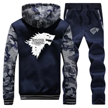 ^^Best Offers Jacket Winter Is Coming Men Sweatshirts+SweatPants 2 Piece Set Mens Camouflage Hoodies trousers Sets Wolf Tracksuit Warm Suit ^^Best Offers Jacket Winter Is Coming Men Sweatshirts+SweatPants 2 Piece Set Mens Camouflage Hoodies trousers Sets Wolf Tracksuit Warm Suit