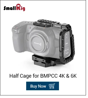 SmallRig BMPCC 4K камера защита от солнца для BMPCC 4K& 6K Blackmagic Дизайн Карманный кинотеатр камера 4K& 6K VH2299