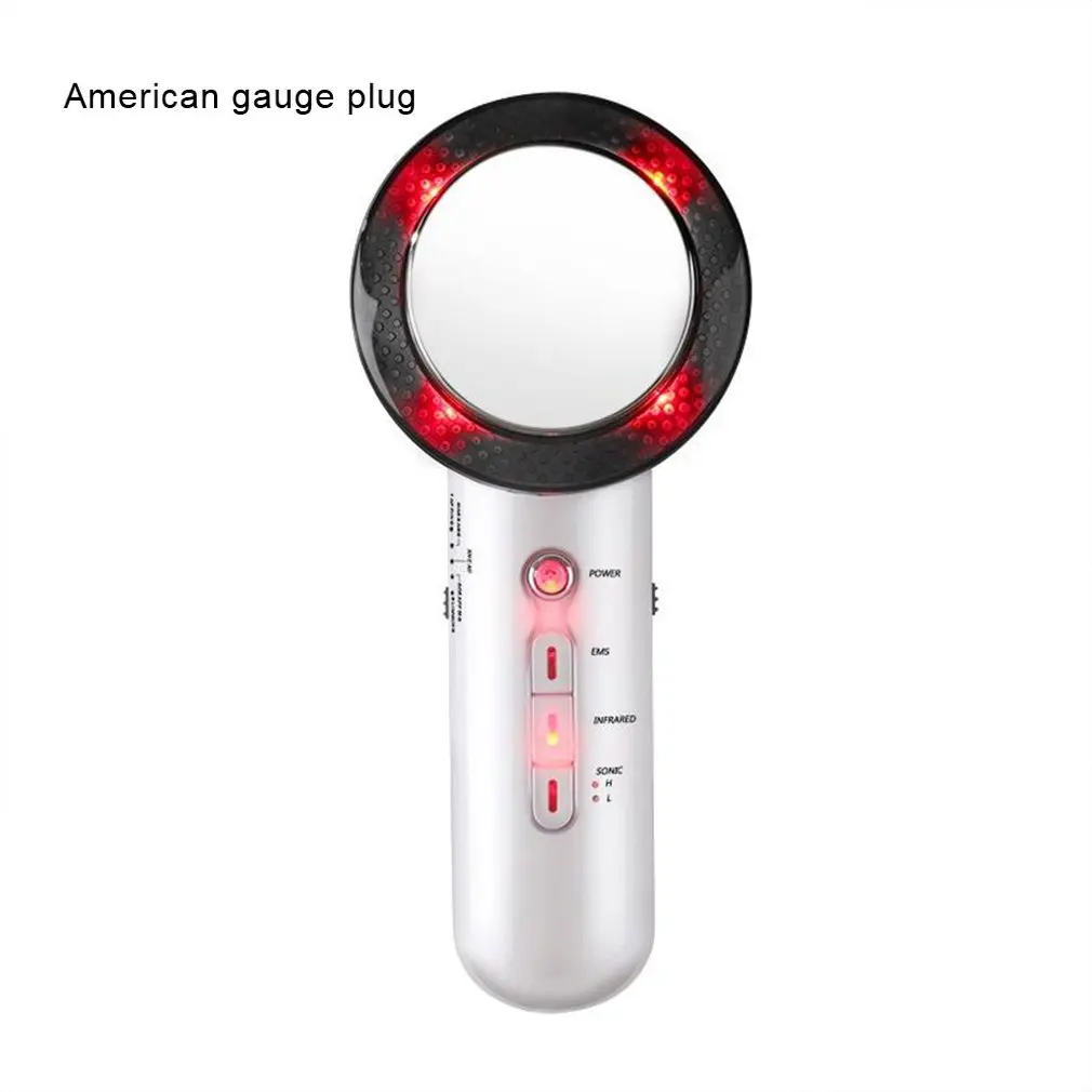  Three-In-One Slimming Instrument Massager Led Beauty Instrument Ems Ultrasonic Micro-Electric Skin  - 4000518378362
