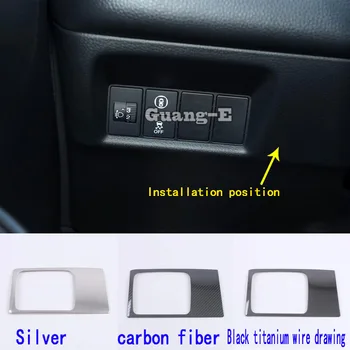 

Car Detector Styling Stainless Steel Front Head Fog Light Switch Button Trim Frame Lamp For Honda Fit Jazz 2020 2021
