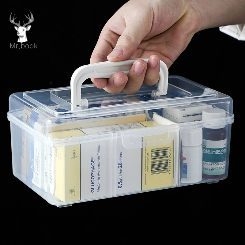 Прозрачная канцелярская подставка Настольная ручка зажим для хранения офисные