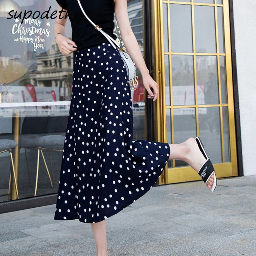 black and white polka dot skirt plus size