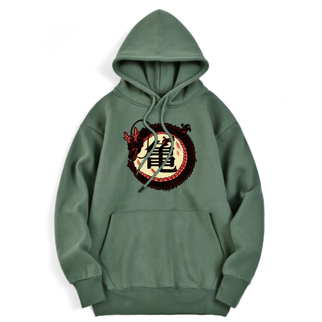 

Dragonball Logo Print Sweatshirts Hooded Man Autumn Fleece Warm Hooded Pullovers Fashion Hip Hop Loose Outdoor Streetwear Hoody