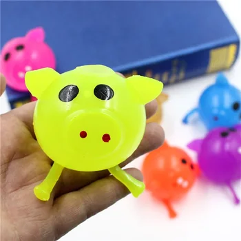 

Pig Venting Ball Hand Pinch Throw Antistress Relief Decompression Water Ball Cute Piggy Funny Creative Children Adult Trick Toys