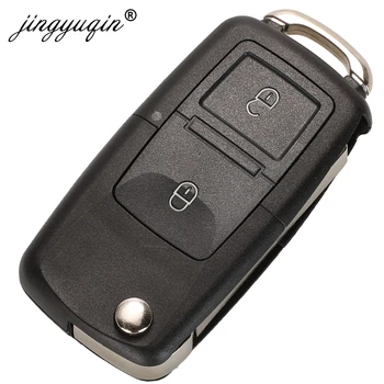 Keyforkess Chiave A Distanza FOB 2 Bottoni 433MHZ ID48 1J0 959 753N/753AG/753CT 7M3959753 per Volkswagen VW passat Golf MK4 Bora Polo - Jingyuqin Chiave A Distanza FOB 2 Bottoni 433MHZ ID48 1J0 959 753N 753AG 753CT 7M3959753