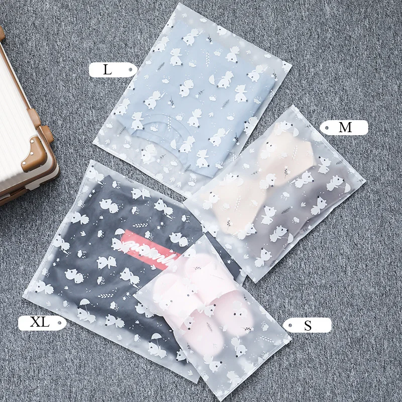 

Hot Cartoon Mouse Transparent Cosmetic Bags Travel Makeup New Case Zipper Make Up Organizer Storage Pouch Toiletry Wash Bath Kit
