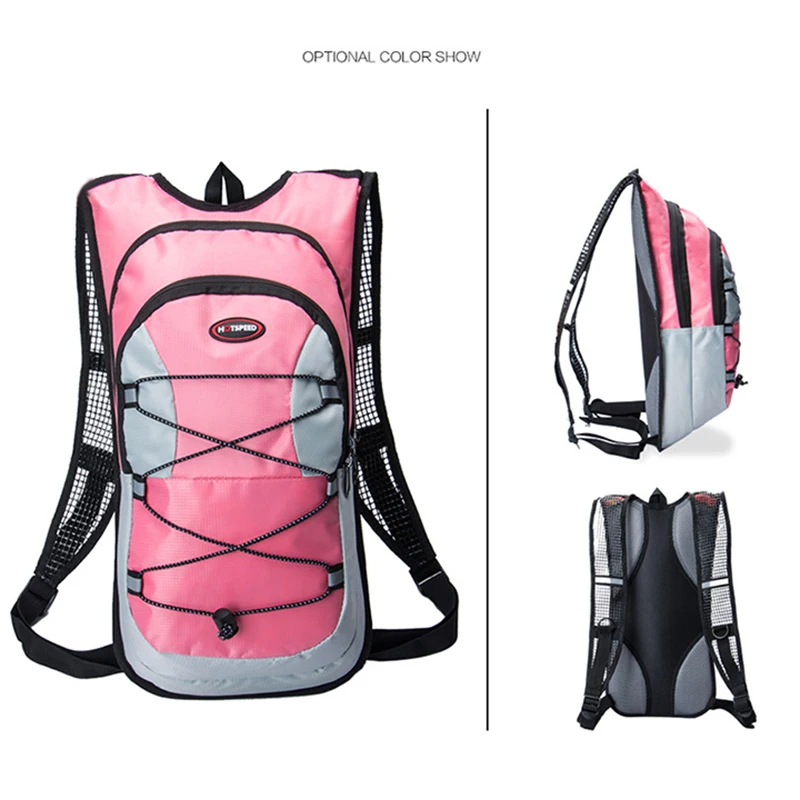 12L Outdoor Backpack Camping Bag With 2L Water Bag Waterproof Mountaineering Hiking Backpacks Molle Sport Bag Climbing Rucksack