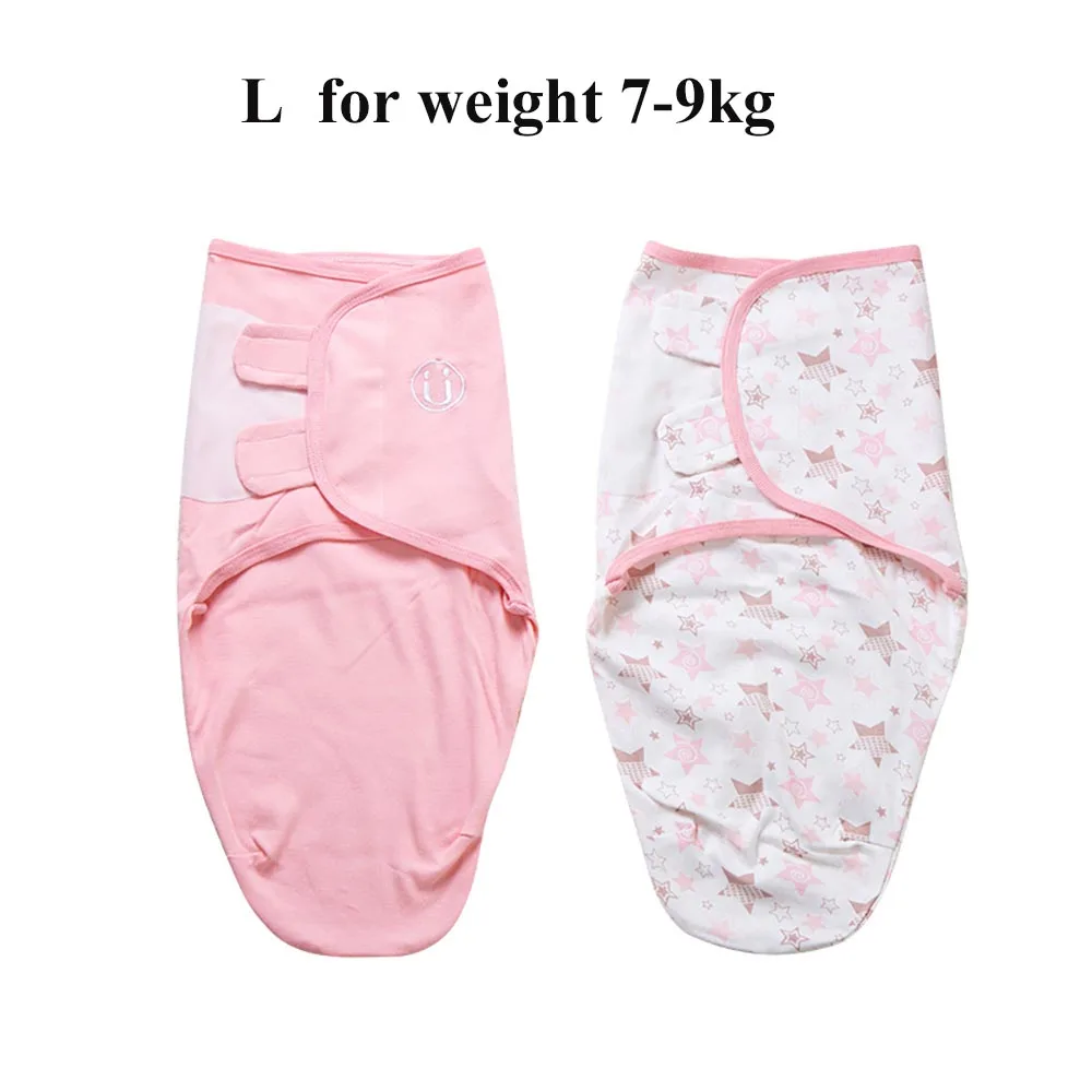 Moon stars L 7-9kg 2 шт./упак. островная детская Пеленка из материала на основе хлопка в испуга рефлекс детский спальный мешок детское одеяло, спальный мешок, одежда для самых маленьких, крышка - Цвет: Moon stars L 7-9kg