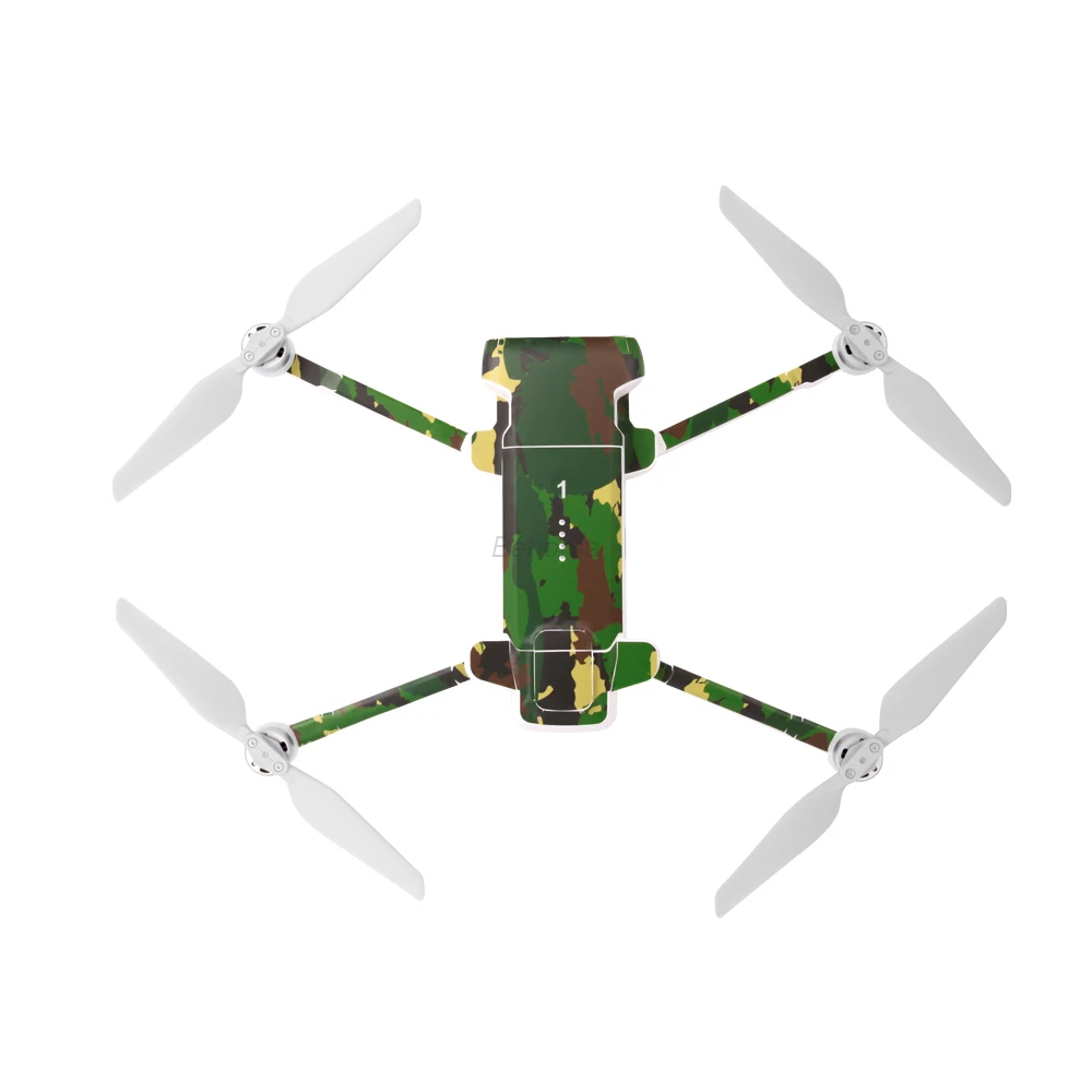 Дрон камера декоративная наклейка для FIMI X8 SE пвх водоотталкивающая наклейка для Fimi X8 SE Drone тело кожи камеры аксессуары - Цвет: Green Camo