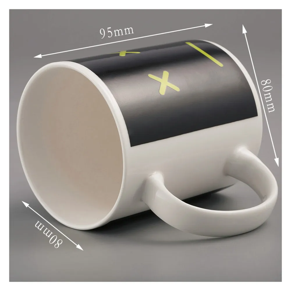 OUTAD мультфильм теплый tegevoelige Mok Kleur Veranderende Cup Koffie Huis Magic You Hot Reactieve Koud Keramische Koffie You Cup