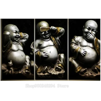 

5D DIY Diamond embroidery laughing Buddha diamond painting Cross Stitch full square Rhinestone mosaic decoration gift FF1779
