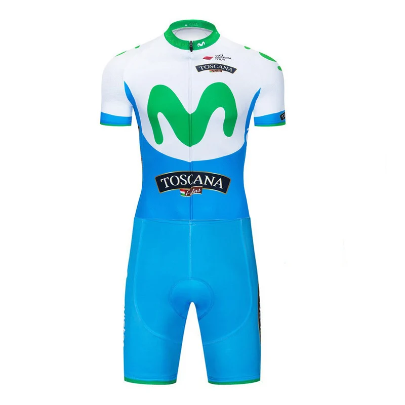cycling set 3 Командный Майо movistar Skinsuit Ropa Ciclismo Майо комбинезон шоссейные гонки Skinsuit Джерси Спортивная Одежда Майо профессиональный костюм для велосипедистов - Цвет: cycling set 3
