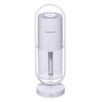 

200Ml USB LED Night Light Projection Negative Ion Air Humidifier Desktop Projector Night Light for Home