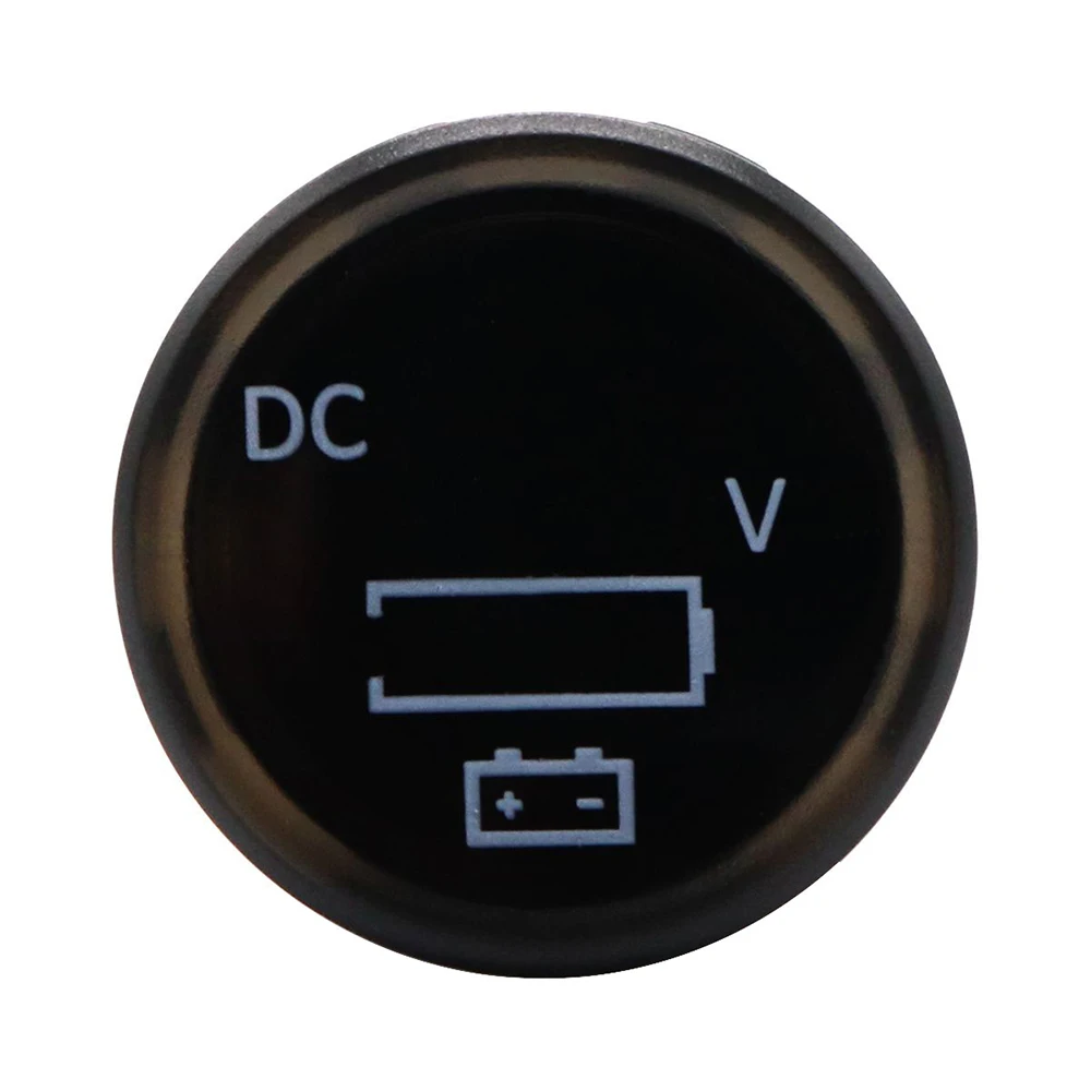 

Universal 12V/24V Mini Digital Voltage Meter LED Panel Display Voltmeter for Car Motorcycle Marine