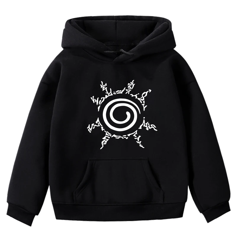 Hoodies 19 Новинка; детская толстовка Наруто; толстовки для малышей; модные толстовки с принтом; Повседневный теплый пуловер для мальчиков и девочек; сезон осень-зима - Цвет: Hoodies 19