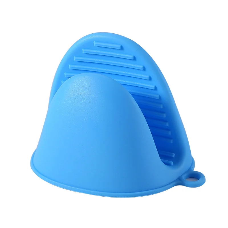 1Pc Kitchen Silicone Heat Resistant Glove Clip Microwave Heat Insulation Non-slip Handle Bowl Pot Clip Cooking Oven Glove