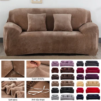 

1/2/3/4 Seat Printed Sectional Stretch Sofa Slipcovers Elastic Stretch Sofa Cover For Living Room Cover Armchair Cover 2020