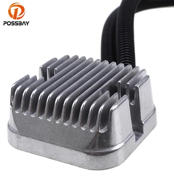 

POSSBAY Motorcycle Voltage Rectifier Regulator for Polaris RZR 4 900 Scooter Bike Metal Voltage Rectifier Regulator