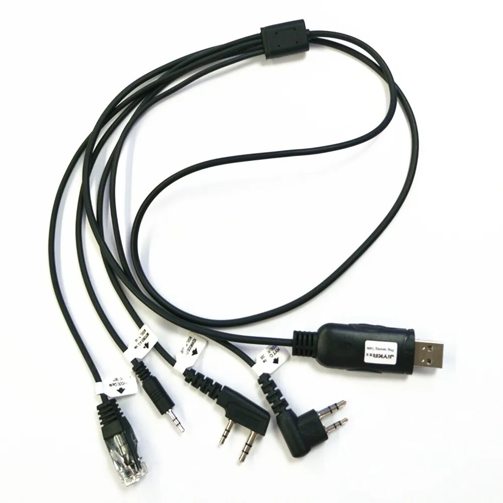 4 в 1 USB Программируемый кабель адаптер для BAOFENG UV-5R 666S 777S 888S радио Puxing Quansheng TYT HYT