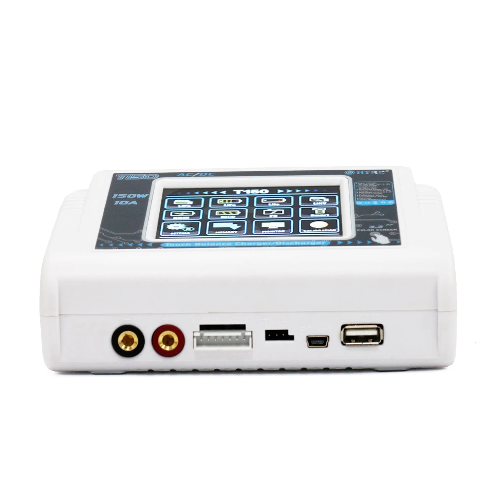 HTRC T150 150W 10A AC/DC 1-6S Professional Multi-functional Touching Screen Battery Balance Chargers/Discharger Device