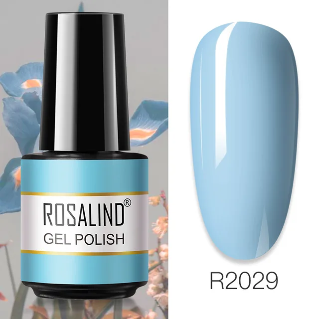 ROSALIND Primer Top Base Coat 7ML Gel Nail Polish For Manicure Long Lasting Nail Art Salon Gel Varnish UV LED Color Gel Polish RAR2029