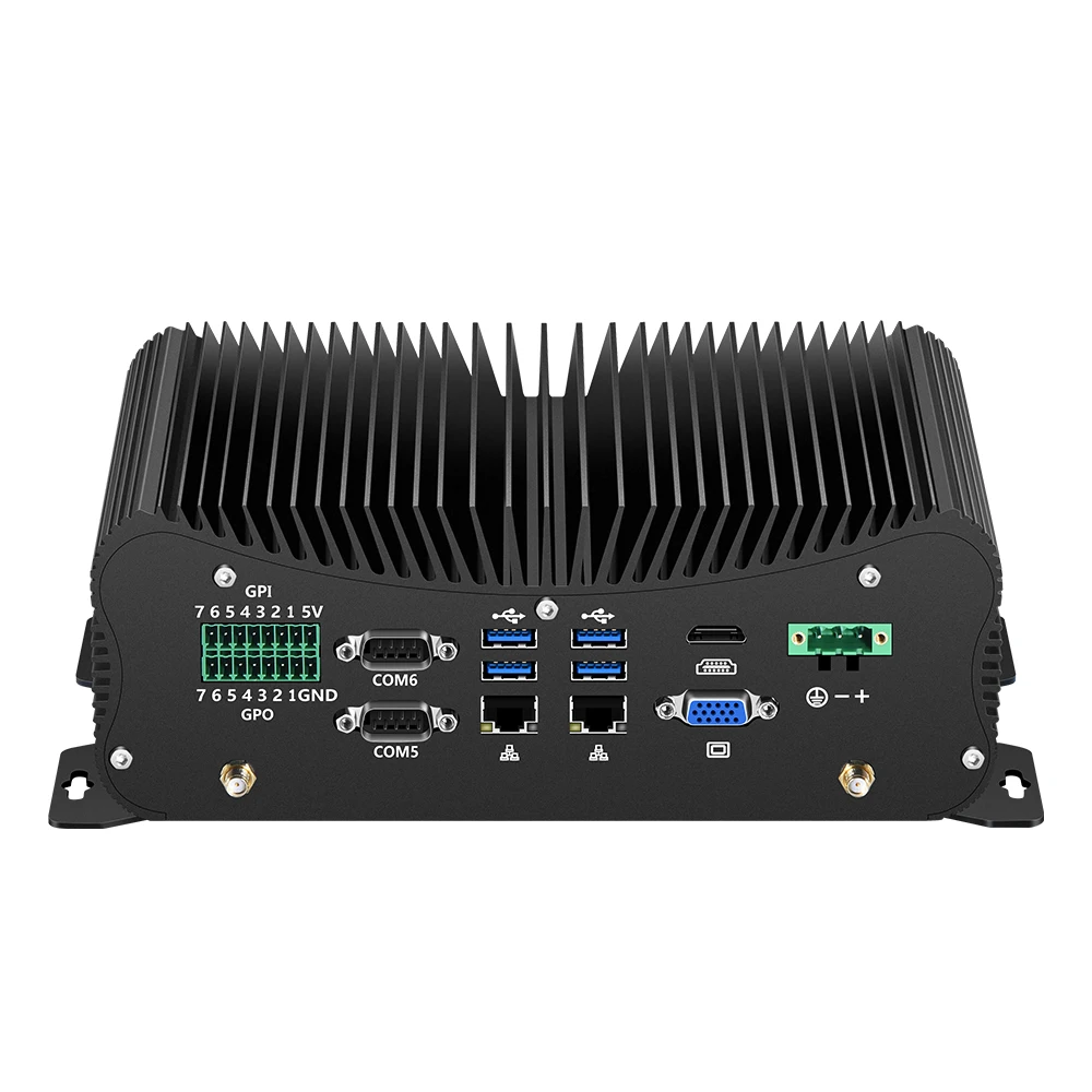 Промышленный мини-ПК BEBEPC Core i7 10510 i5 7267U 10210U 32 ГБ 2 * RAM DDR4 4 RS485 PS/2 Fanless компьютер Windows 10