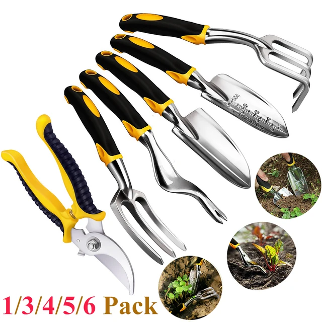 6Db -Os Kertészeti Szerszámok Beállított Gyomnövényes Cseppcseppű Cullivator Gyomi Felszabadulás Garen Darlen