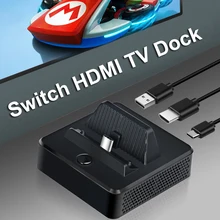 Консольный переключатель nintendo видео конвертер портативный HDMI tv Замена док-станция для зарядки для nintendo переключатель