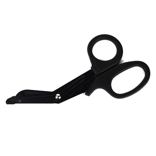 1 Pcs Nurse EMT Shears Bandage Paramedic Cut First Aid Emergency Medical EDC Tool Tactical Medical Equipment Medical Scissors - Цвет: Черный