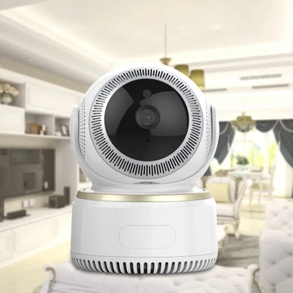 Wifi IP камера 1080P HD аудио 2MP CCTV инфракрасного ночного видения микрофон ONVIF, Привод поворота/наклона для домашнего внутреннего безопасности детские мониторы