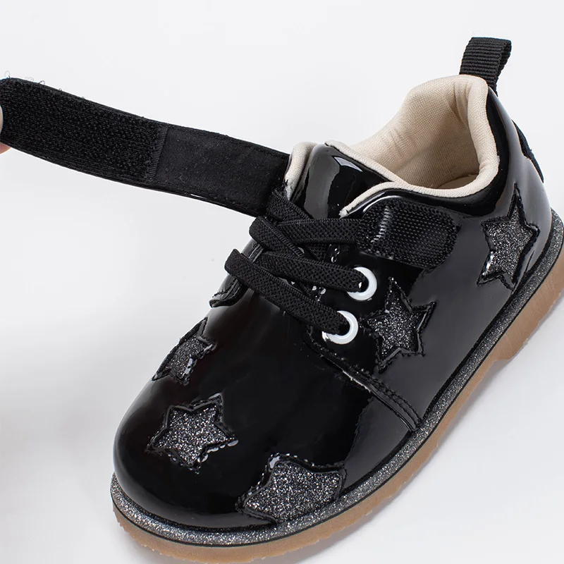Dave Bella Autumn Baby Unisex Fashion Stars Leather Shoes Children Girls Boys Brand Shoes DBY18857