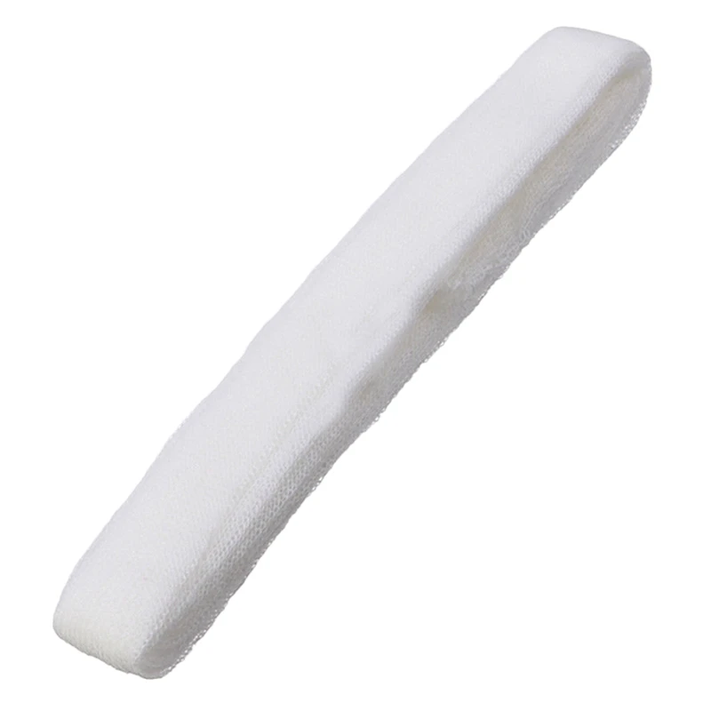 10Pcs PVA Mesh 25mm Wide Soluble Fish Refill Nets Carp Fishing PVA Network Stocking Boilie Rig Bait Wrap Net Bags 5M