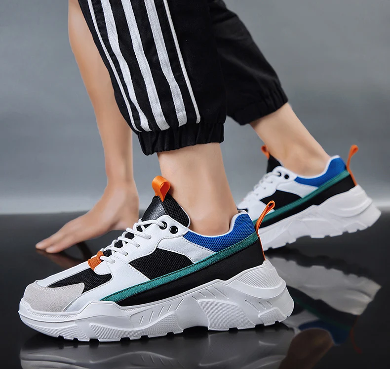 Мужская прогулочная обувь с толстой подошвой, увеличивающая рост; Zapatos Deportivos De Hombre; сетчатые кроссовки; мужские кроссовки для бега; Balen ciaca