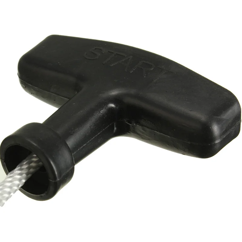 

replacement Plastic& Polyester White Rope Rope & Pull Handle Black Handle Universal Starter practial